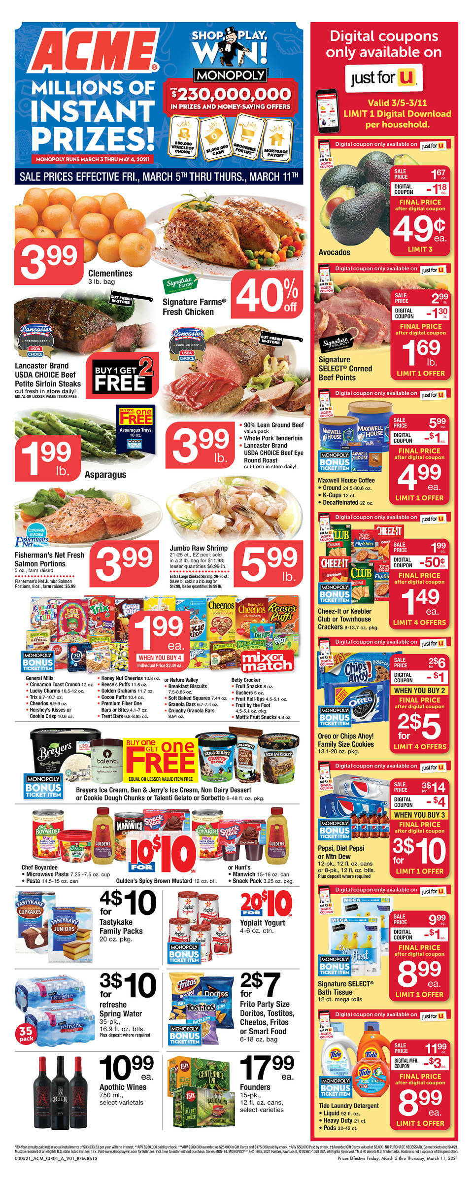 ACME Markets Weekly Ad from March 5