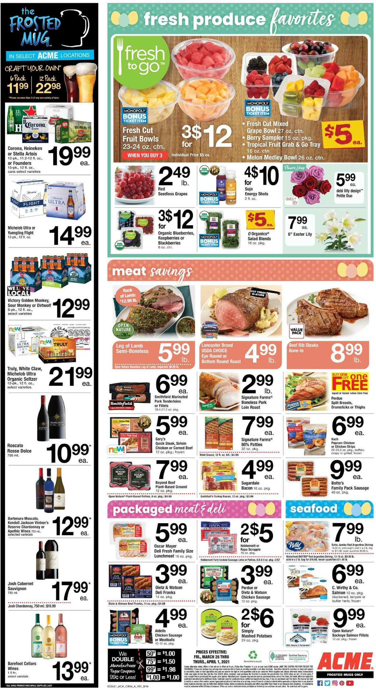 ACME Markets Weekly Ad from March 26