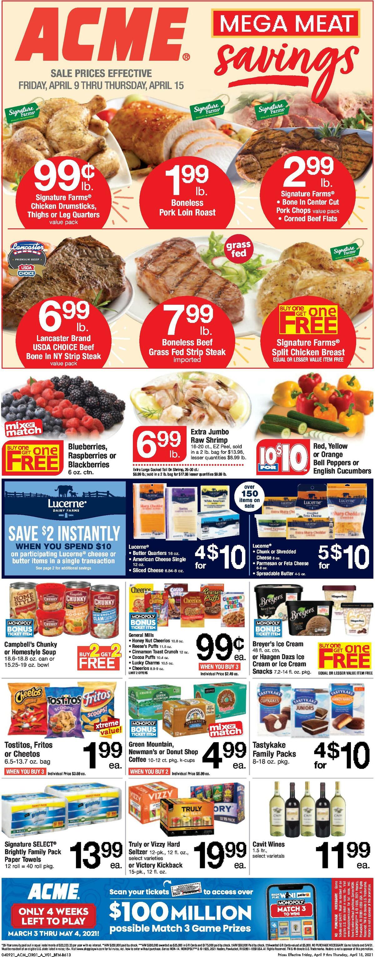 ACME Markets Weekly Ad from April 9