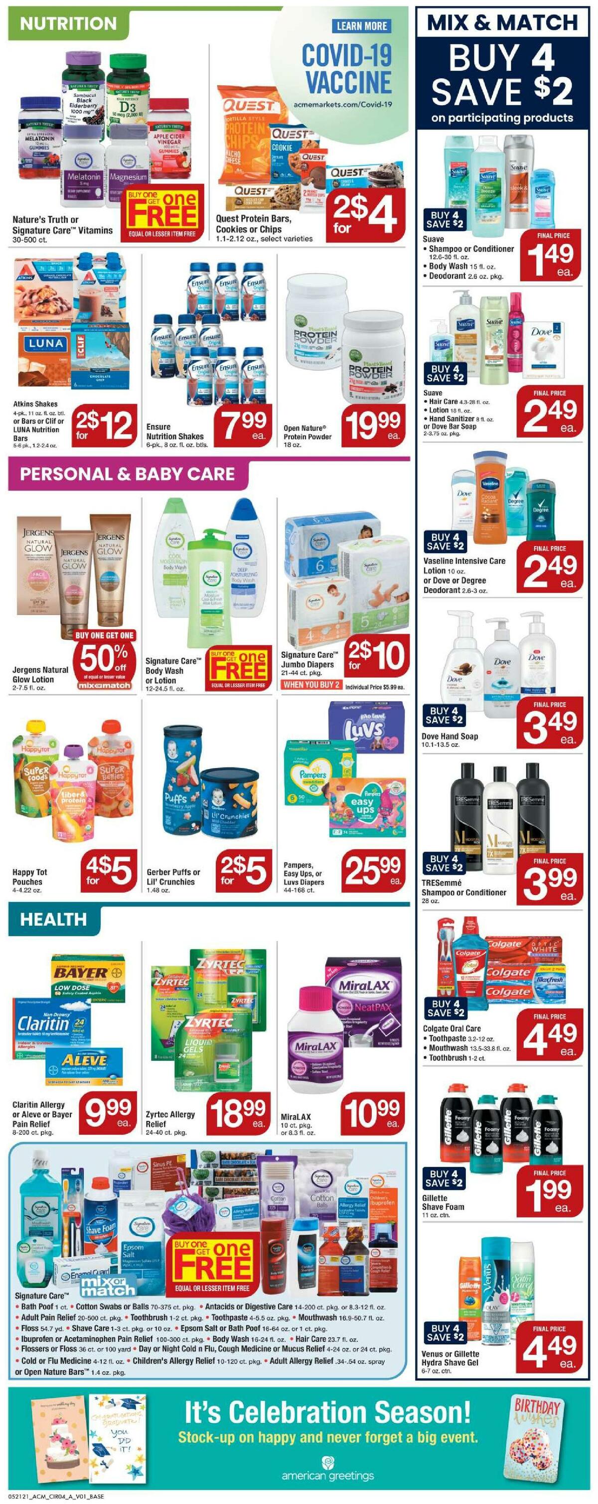 ACME Markets Weekly Ad from May 21