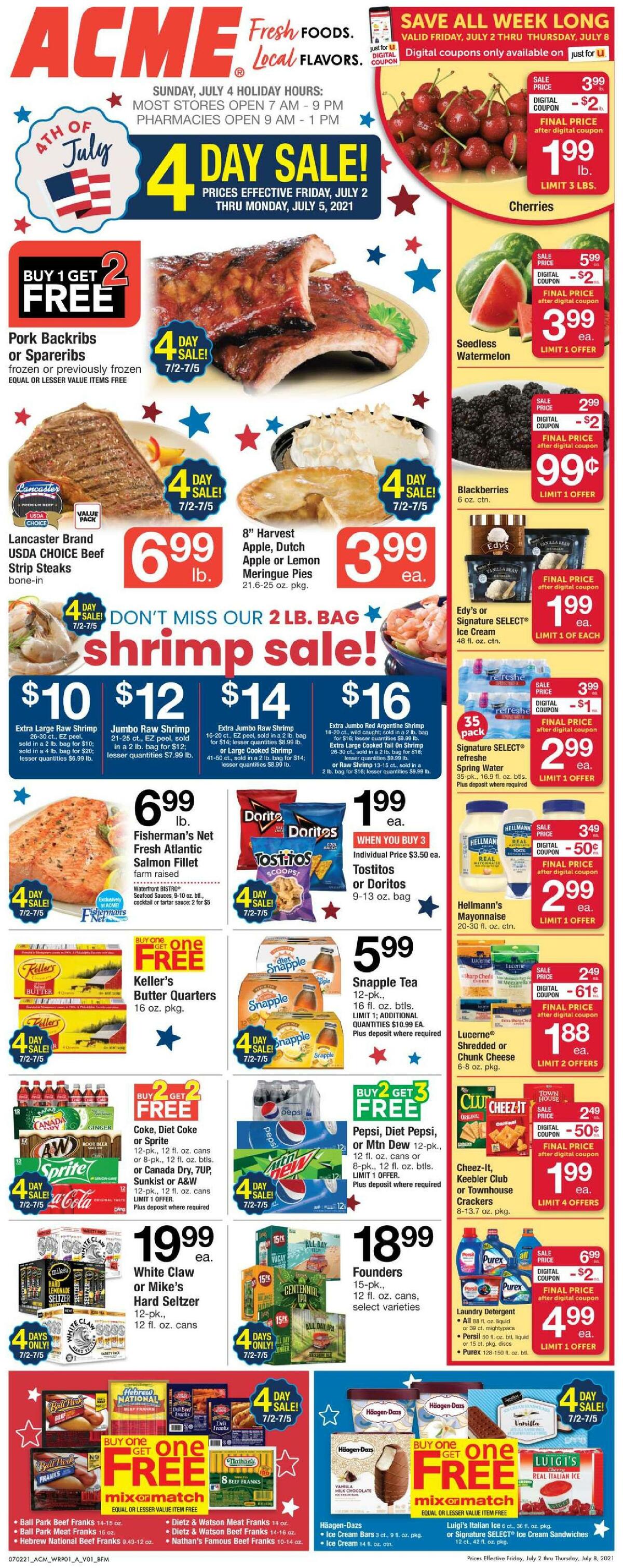 ACME Markets Weekly Ad from July 2