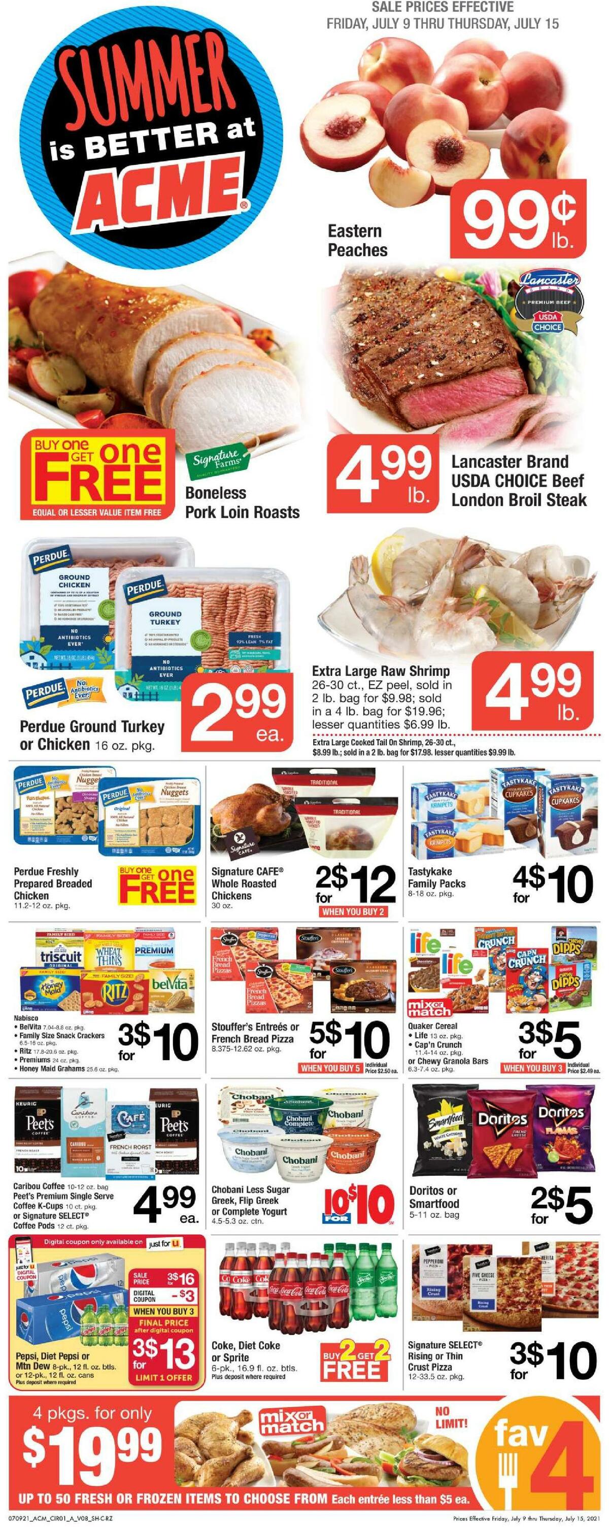 ACME Markets Weekly Ad from July 9