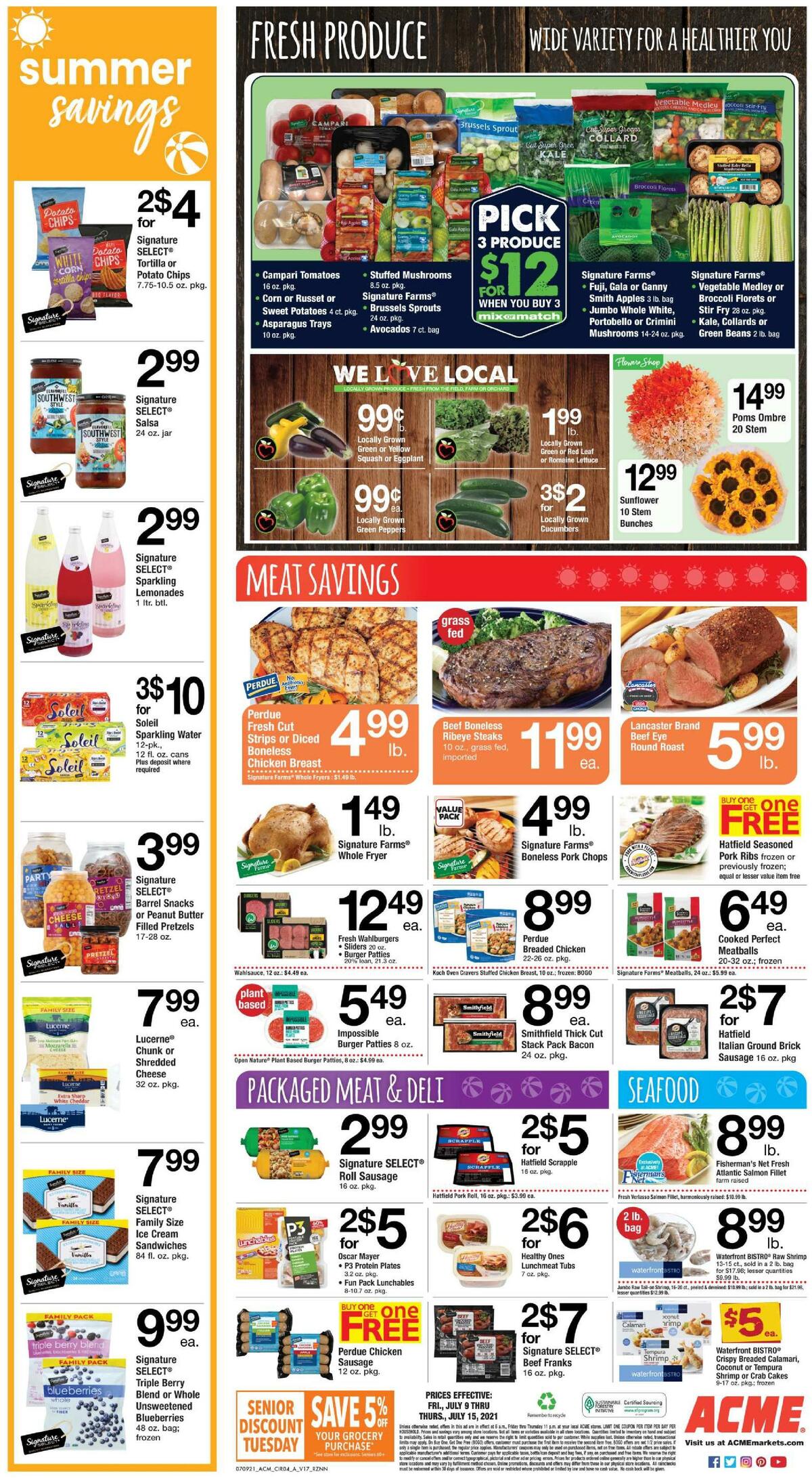 ACME Markets Weekly Ad from July 9