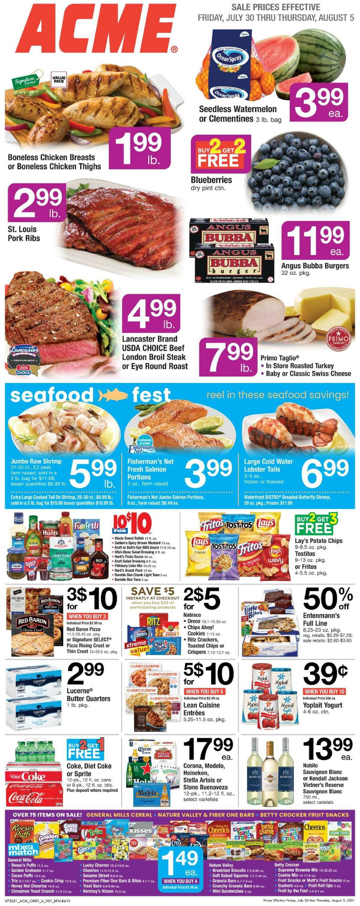 ACME Markets Weekly Ad from July 30