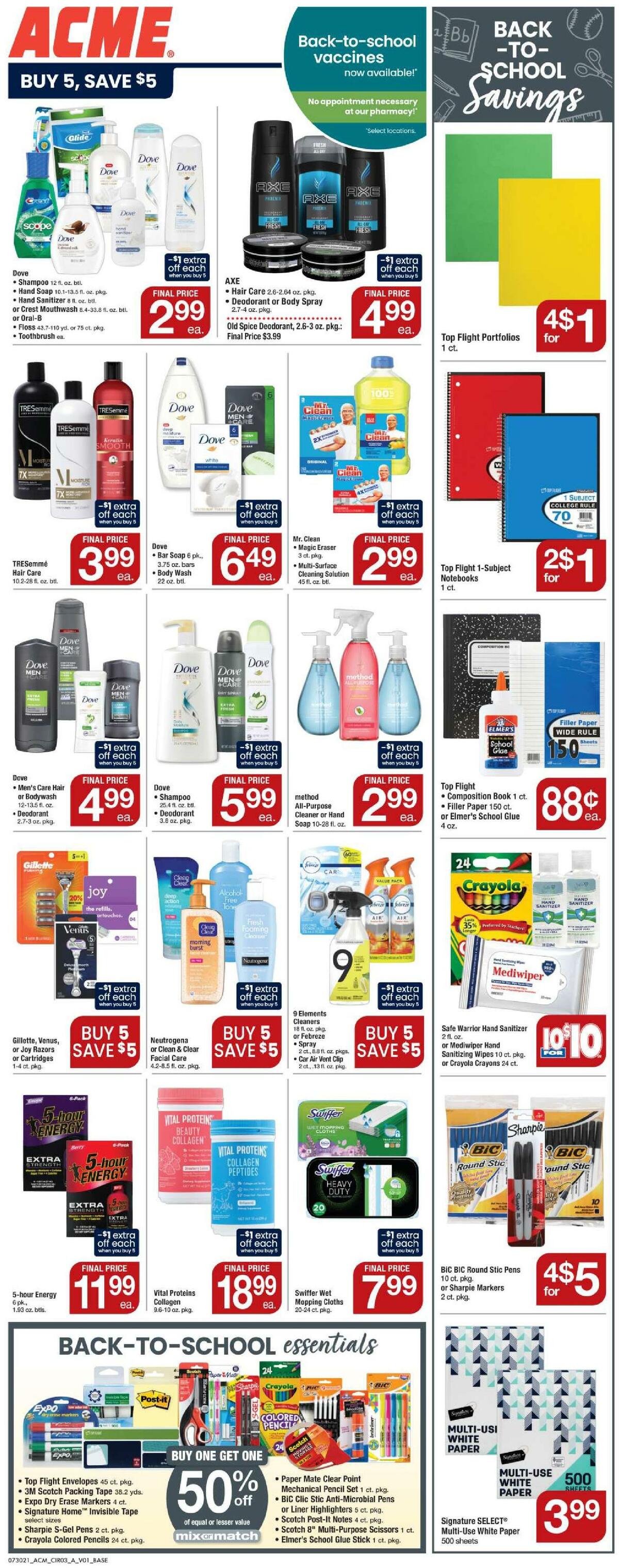 ACME Markets Weekly Ad from July 30