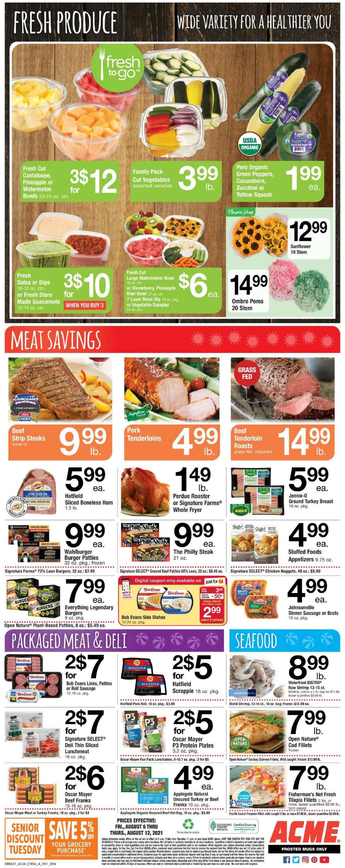 ACME Markets Weekly Ad from August 6