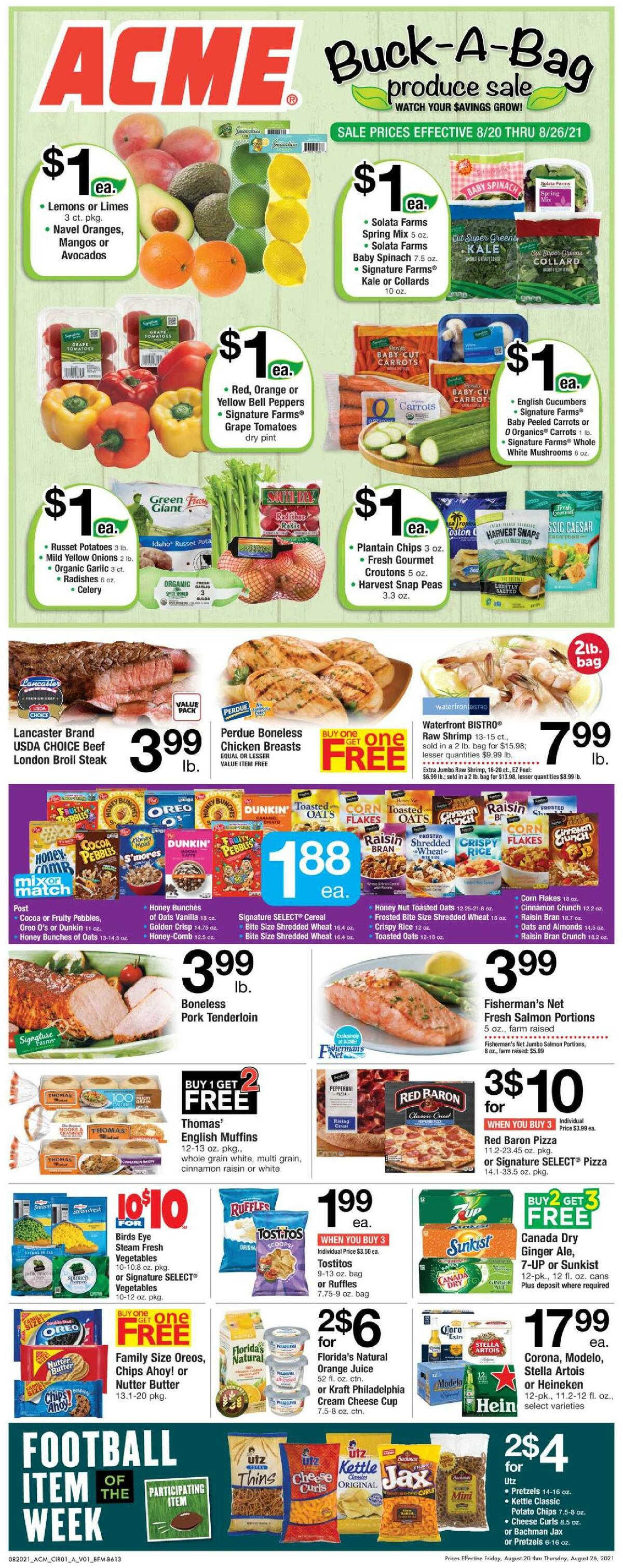 ACME Markets Weekly Ad from August 20