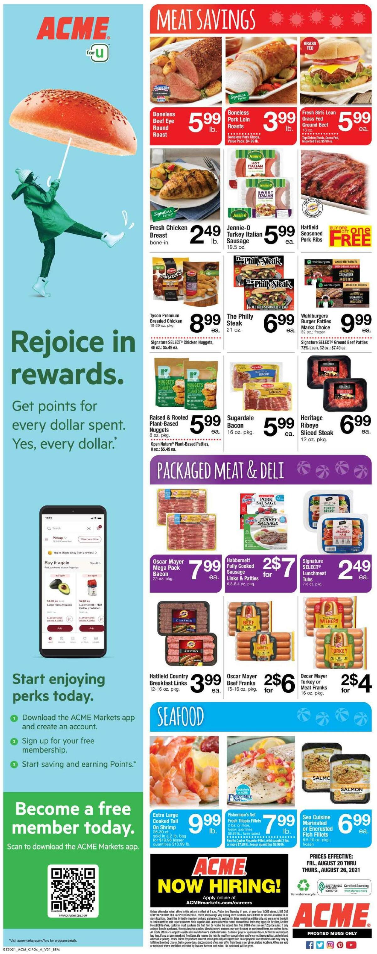 ACME Markets Weekly Ad from August 20