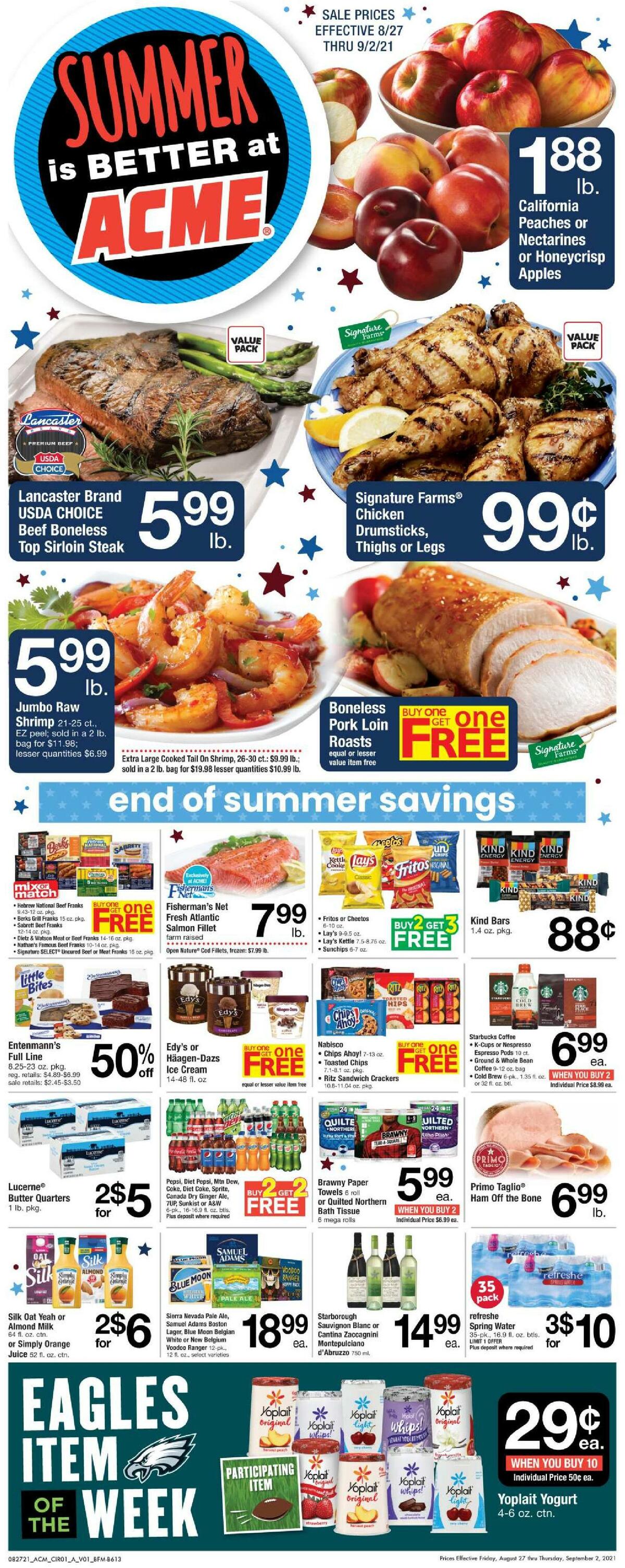 ACME Markets Weekly Ad from August 27