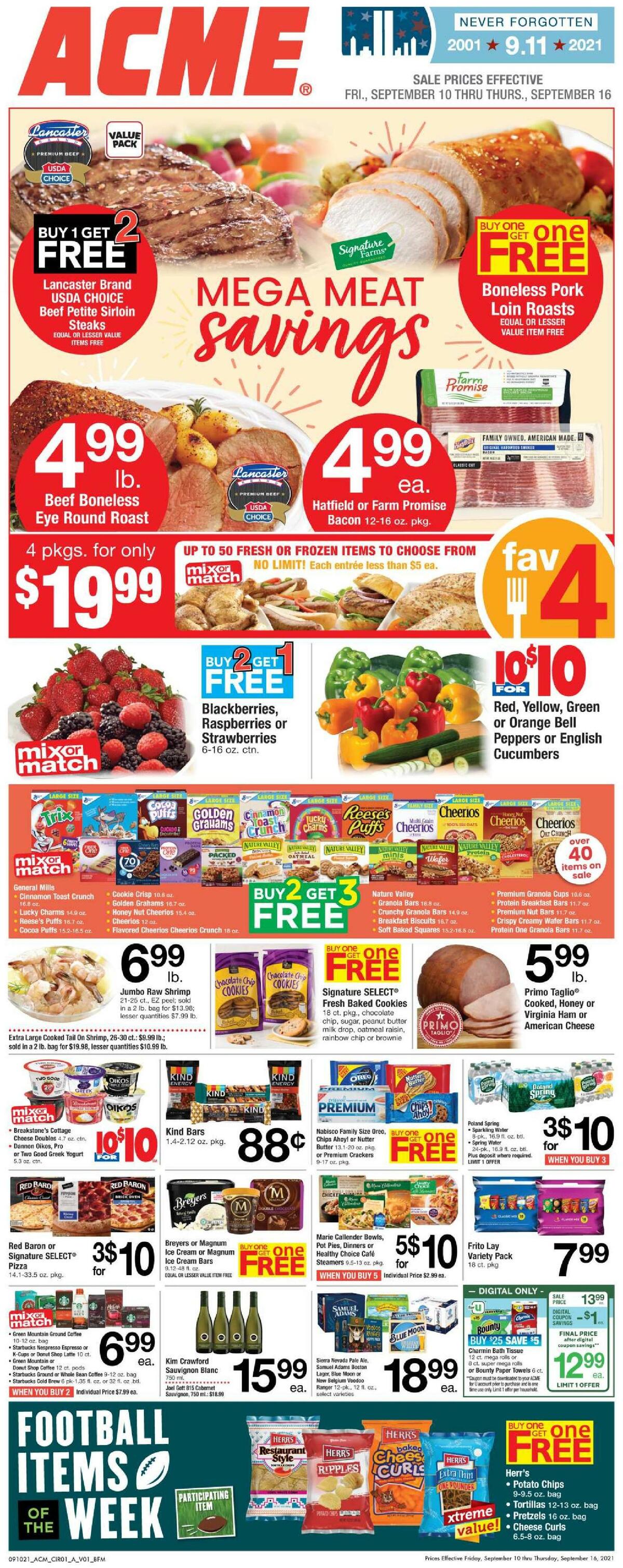 ACME Markets Weekly Ad from September 10