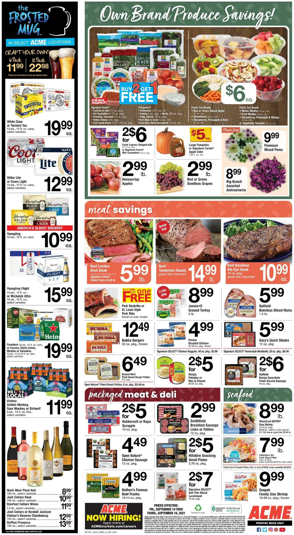 ACME Markets Weekly Ad from September 10