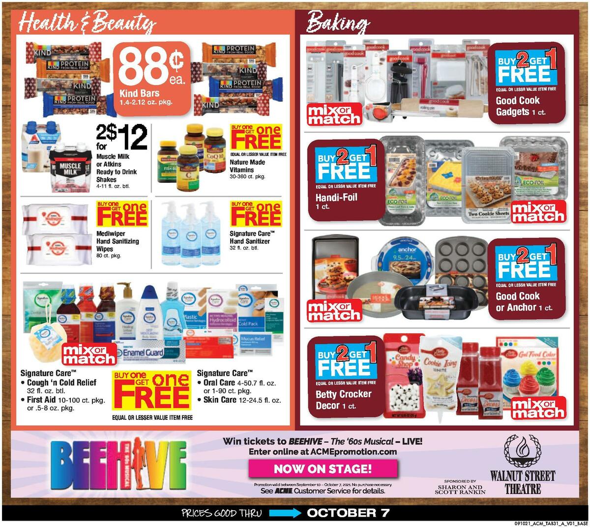 ACME Markets Big Book of Savings Weekly Ad from September 10