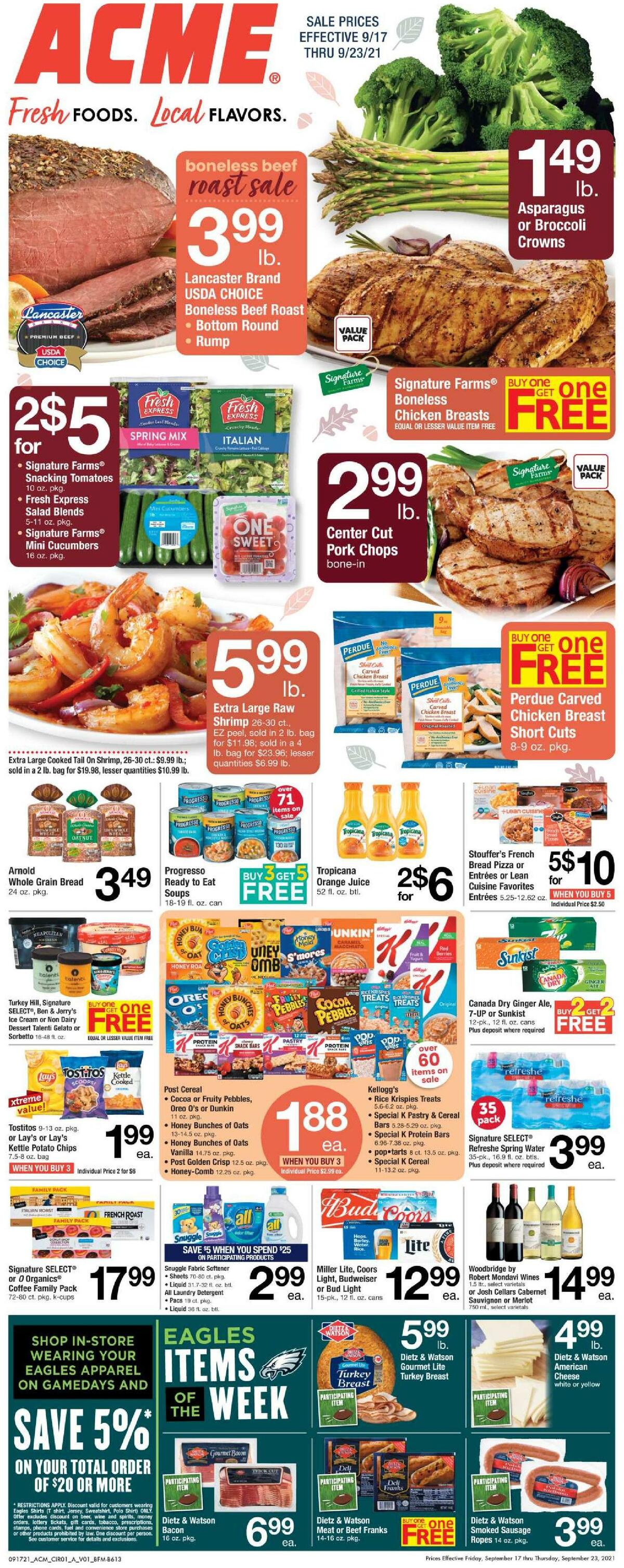 ACME Markets Weekly Ad from September 17