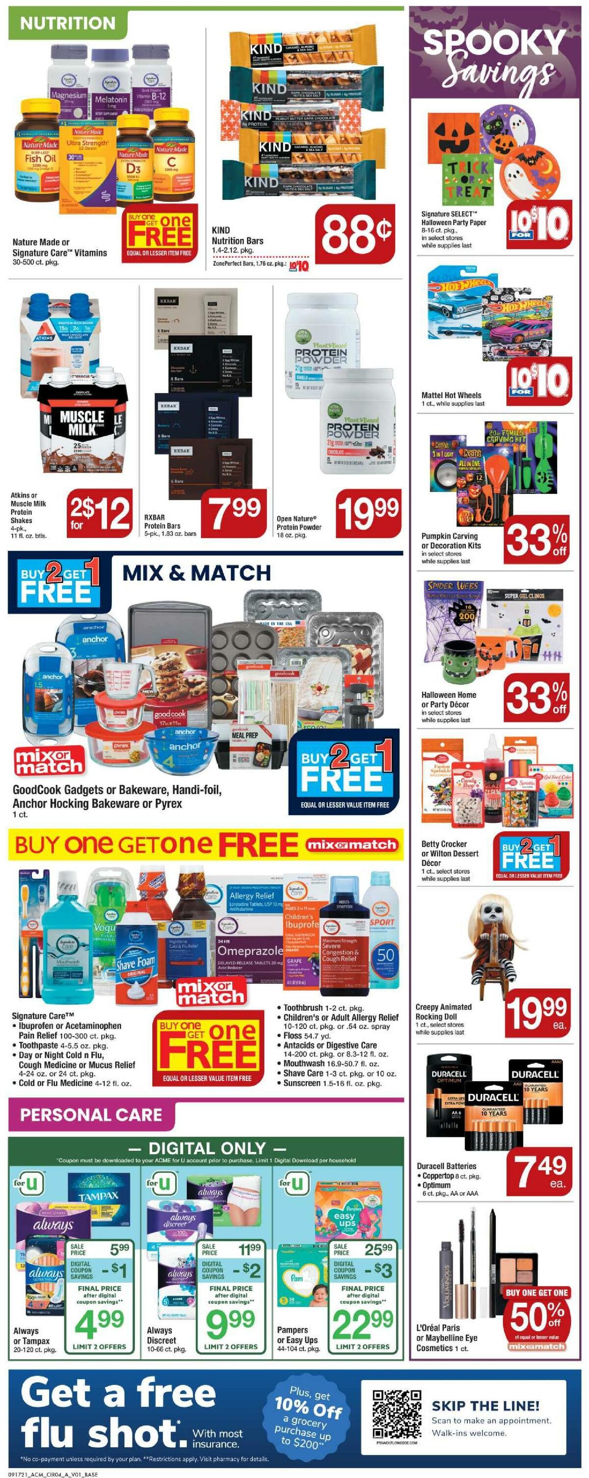 ACME Markets Weekly Ad from September 17