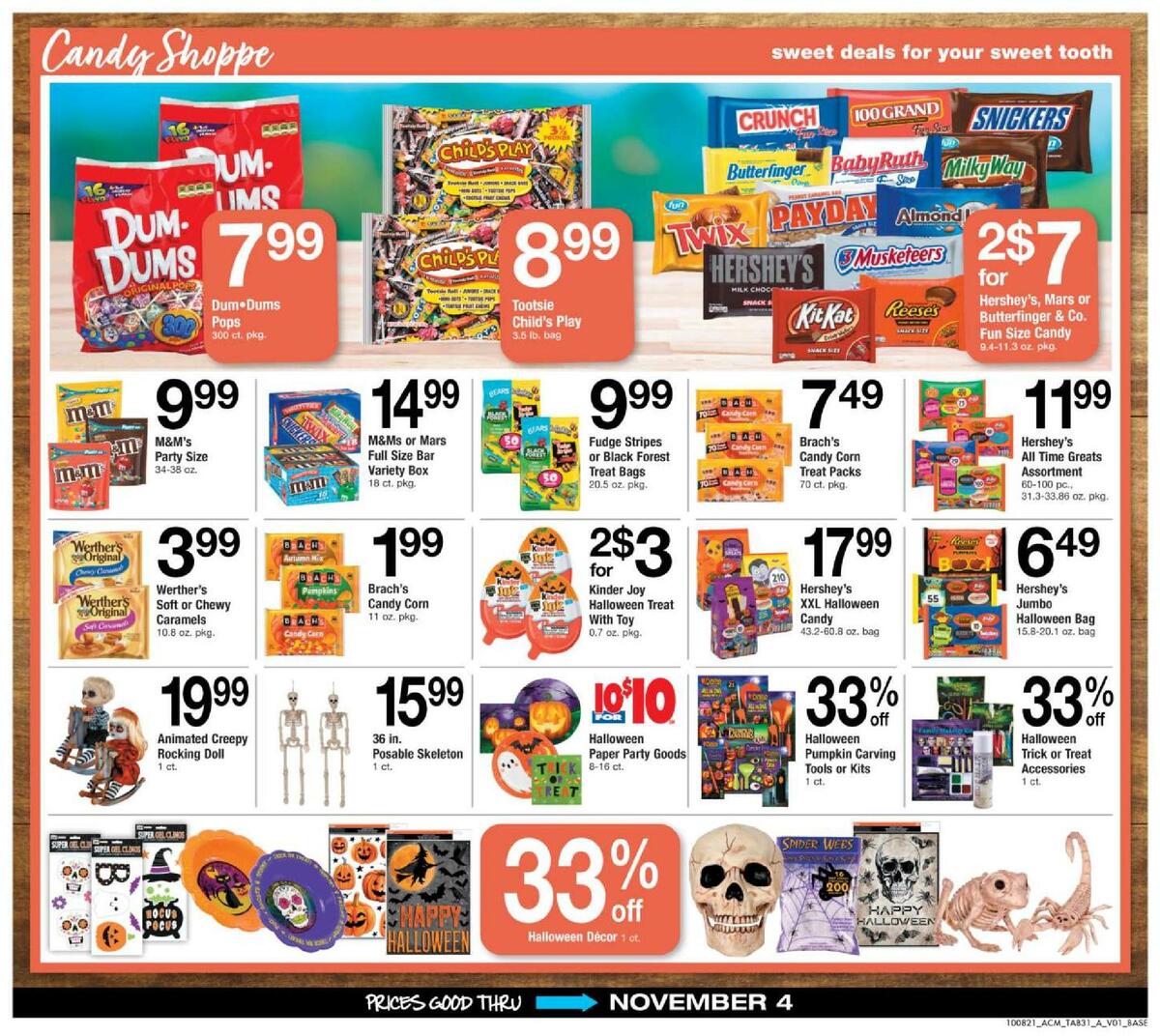 ACME Markets Big Book of Savings Weekly Ad from October 8