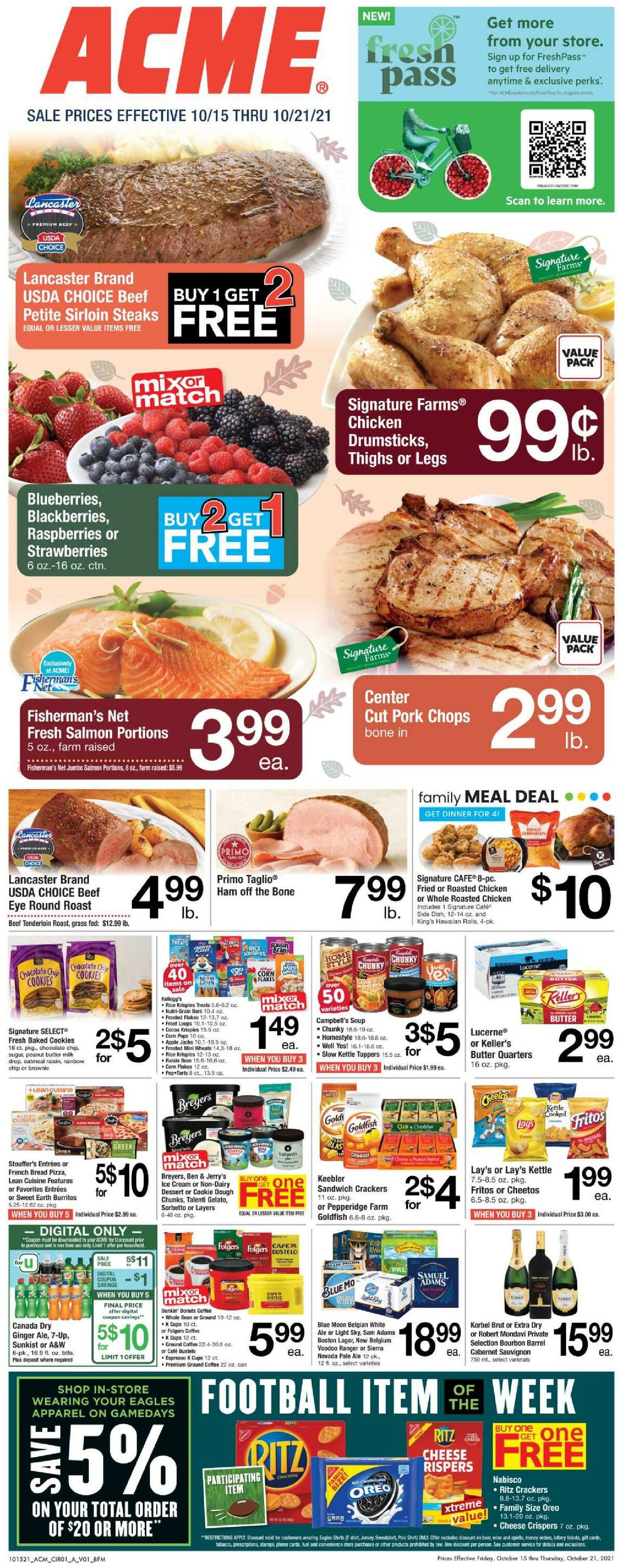 ACME Markets Weekly Ad from October 15