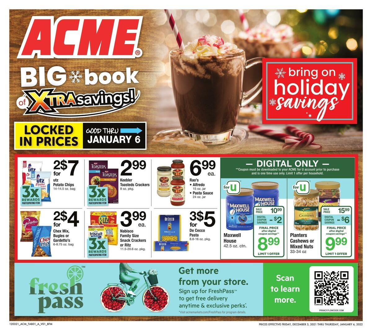 ACME Markets Big Book of Savings Weekly Ad from December 3