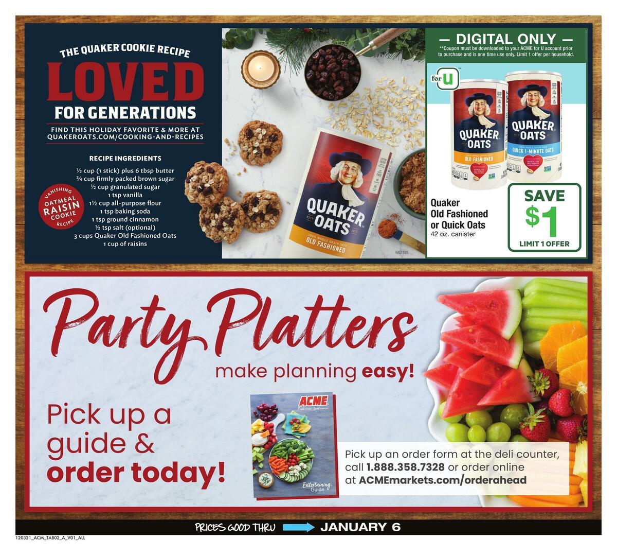 ACME Markets Big Book of Savings Weekly Ad from December 3