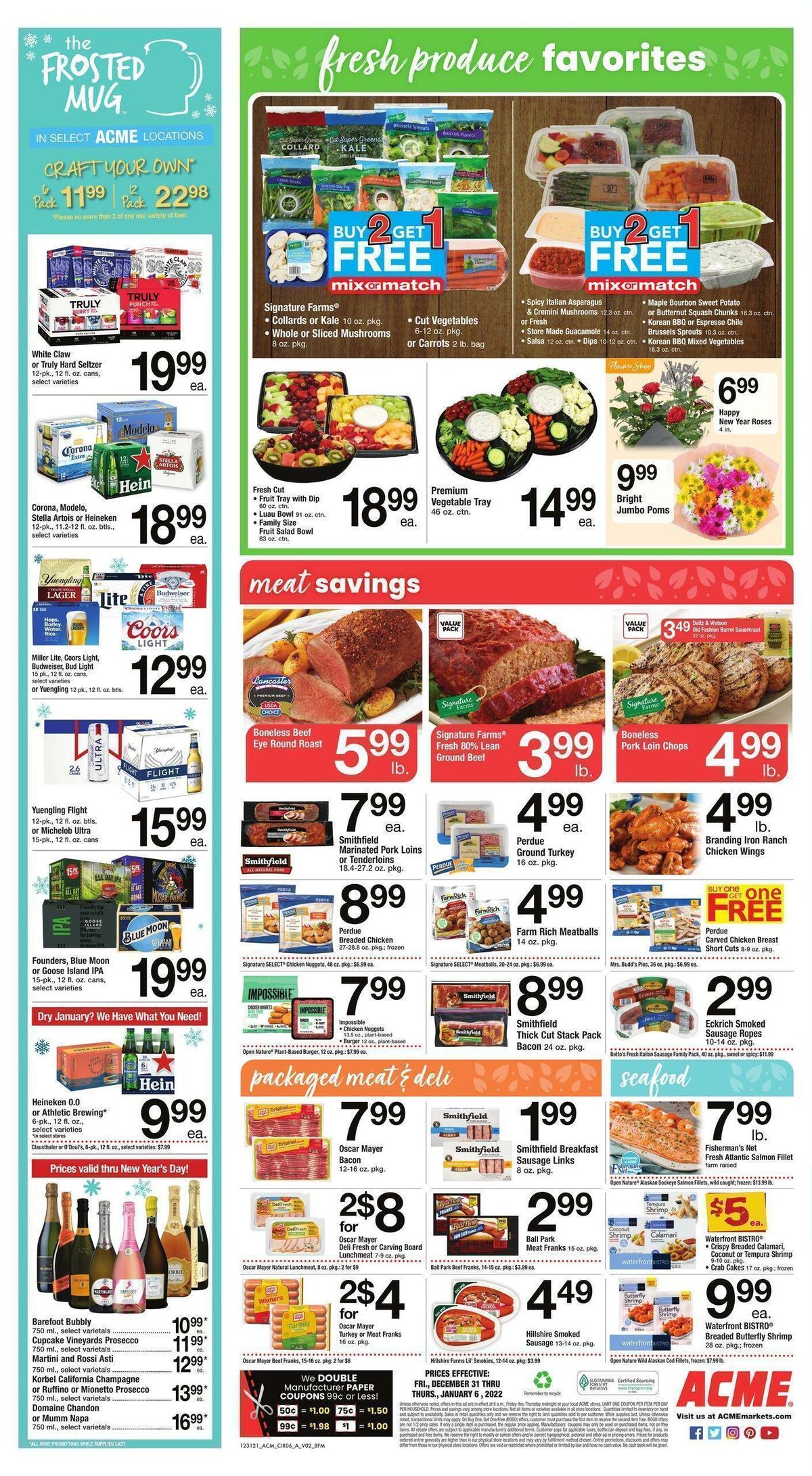 ACME Markets Weekly Ad from December 31