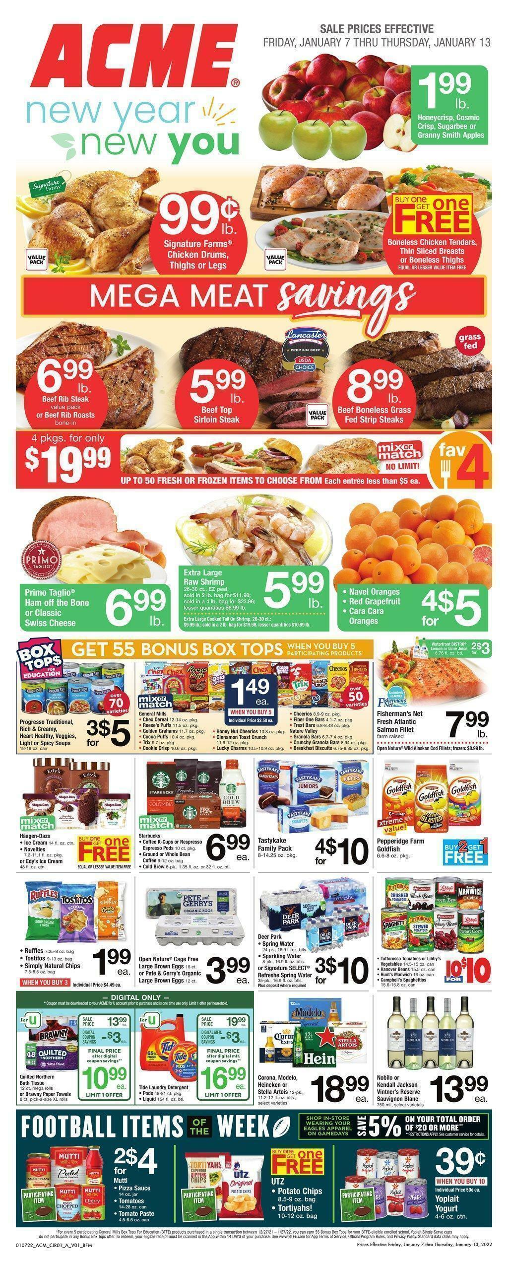ACME Markets Weekly Ad from January 7