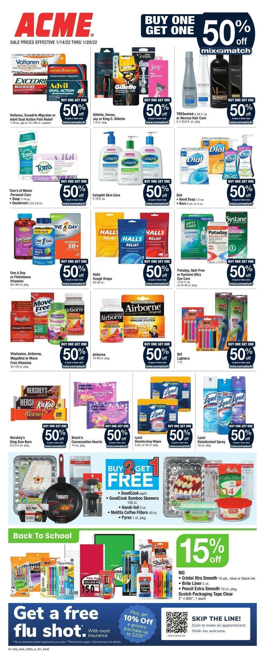 ACME Markets Weekly Ad from January 14