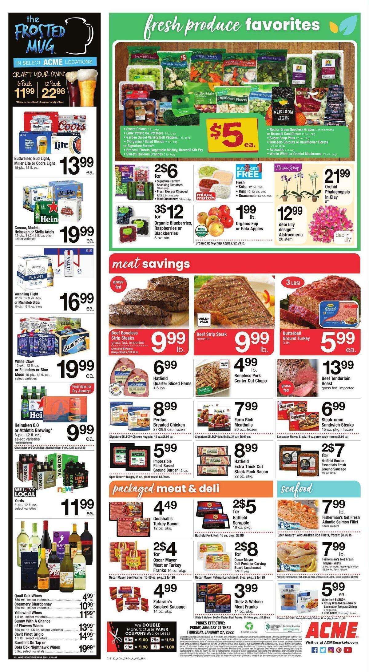 ACME Markets Weekly Ad from January 21