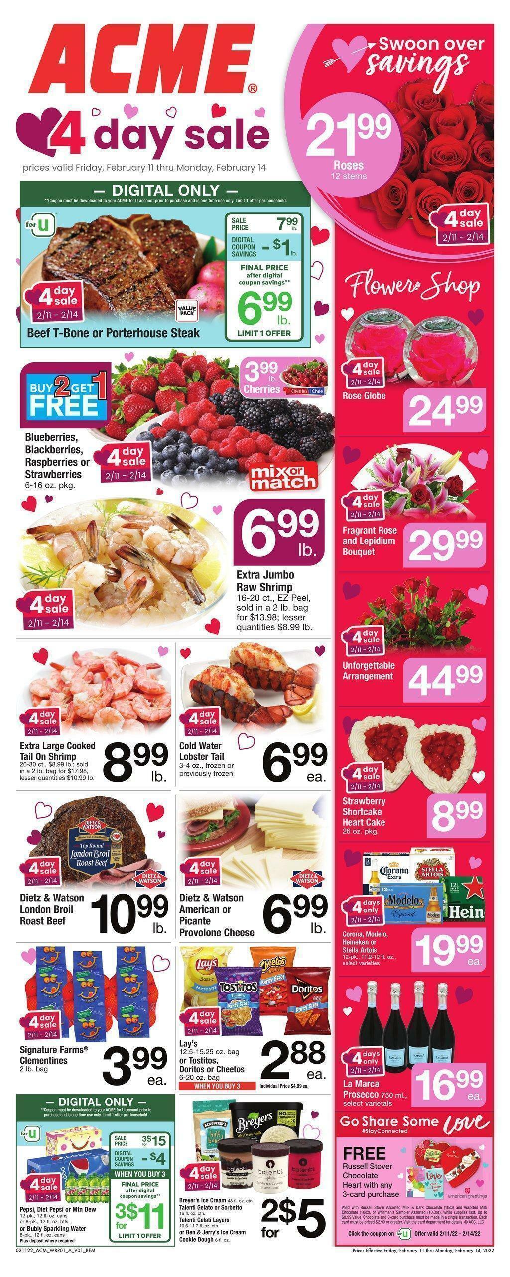 ACME Markets Weekly Ad from February 11