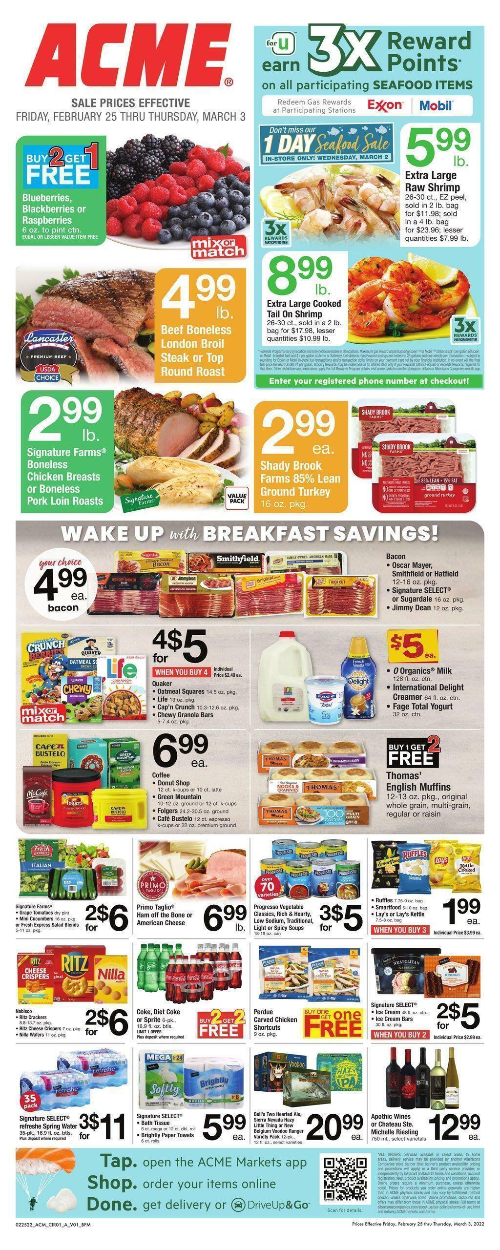 ACME Markets Weekly Ad from February 25