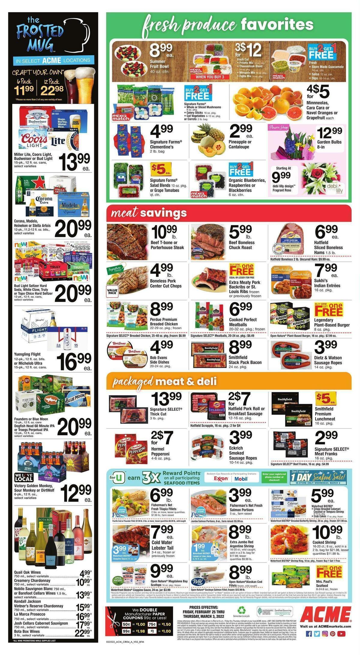 ACME Markets Weekly Ad from February 25