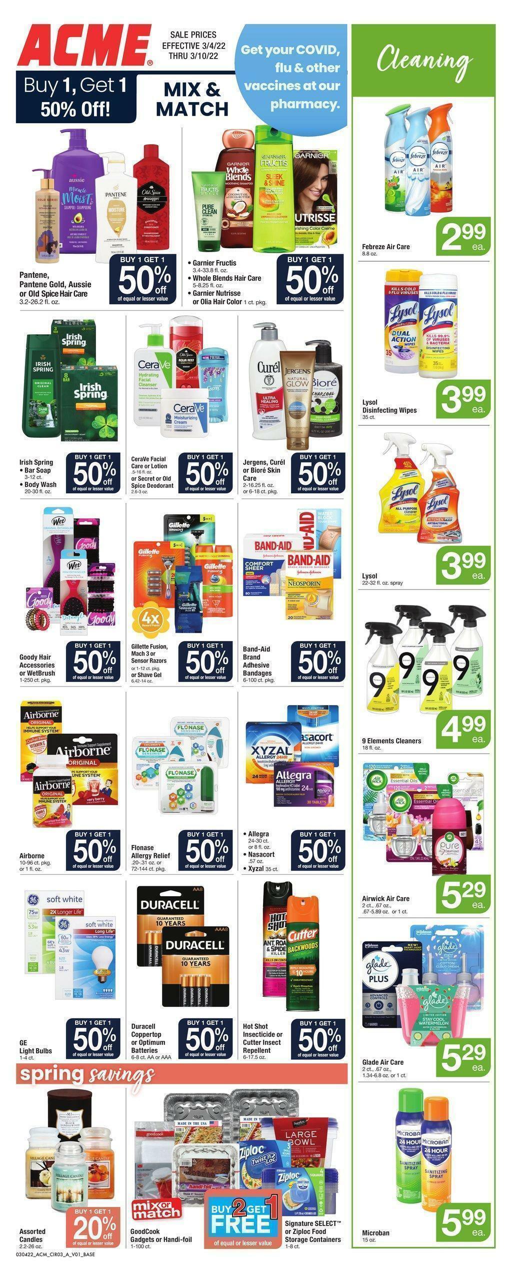 ACME Markets Weekly Ad from March 4