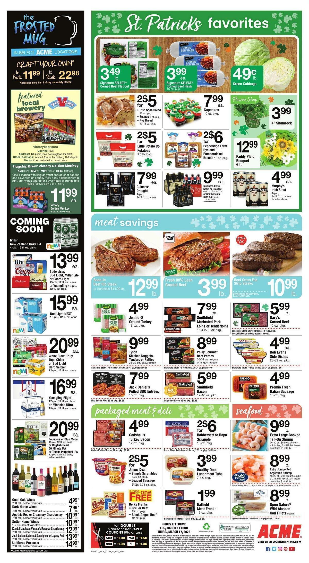 ACME Markets Weekly Ad from March 11
