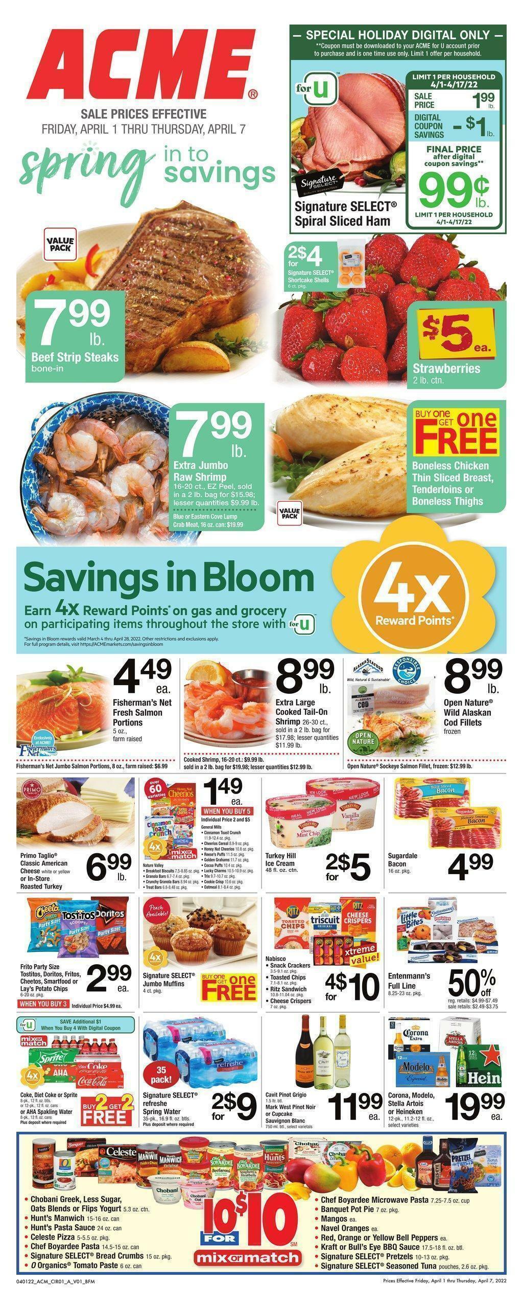 ACME Markets Weekly Ad from April 1