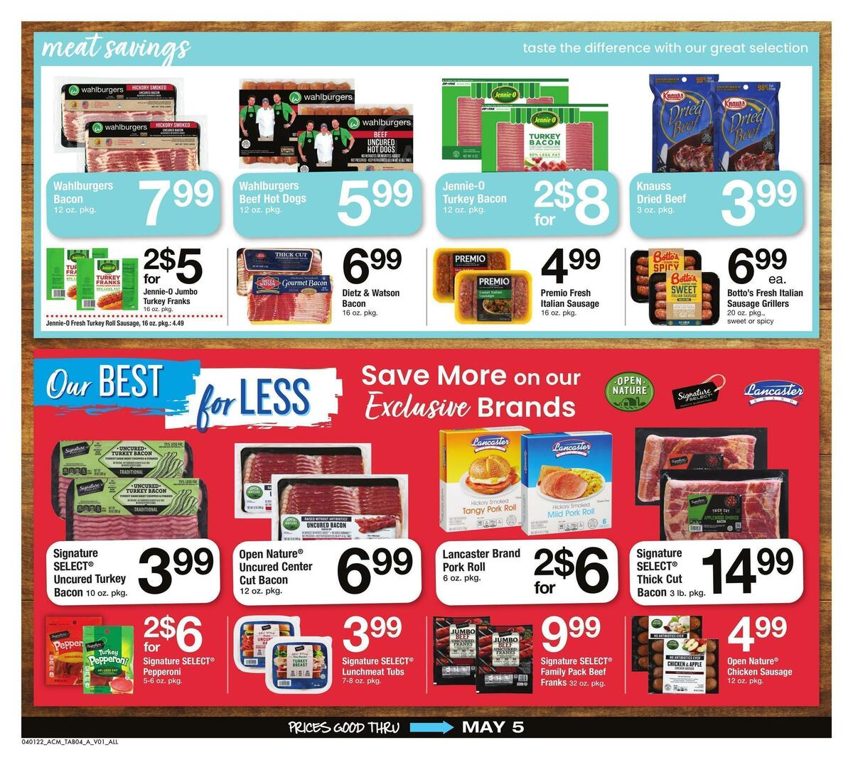 ACME Markets Big Book of Savings Weekly Ad from April 1