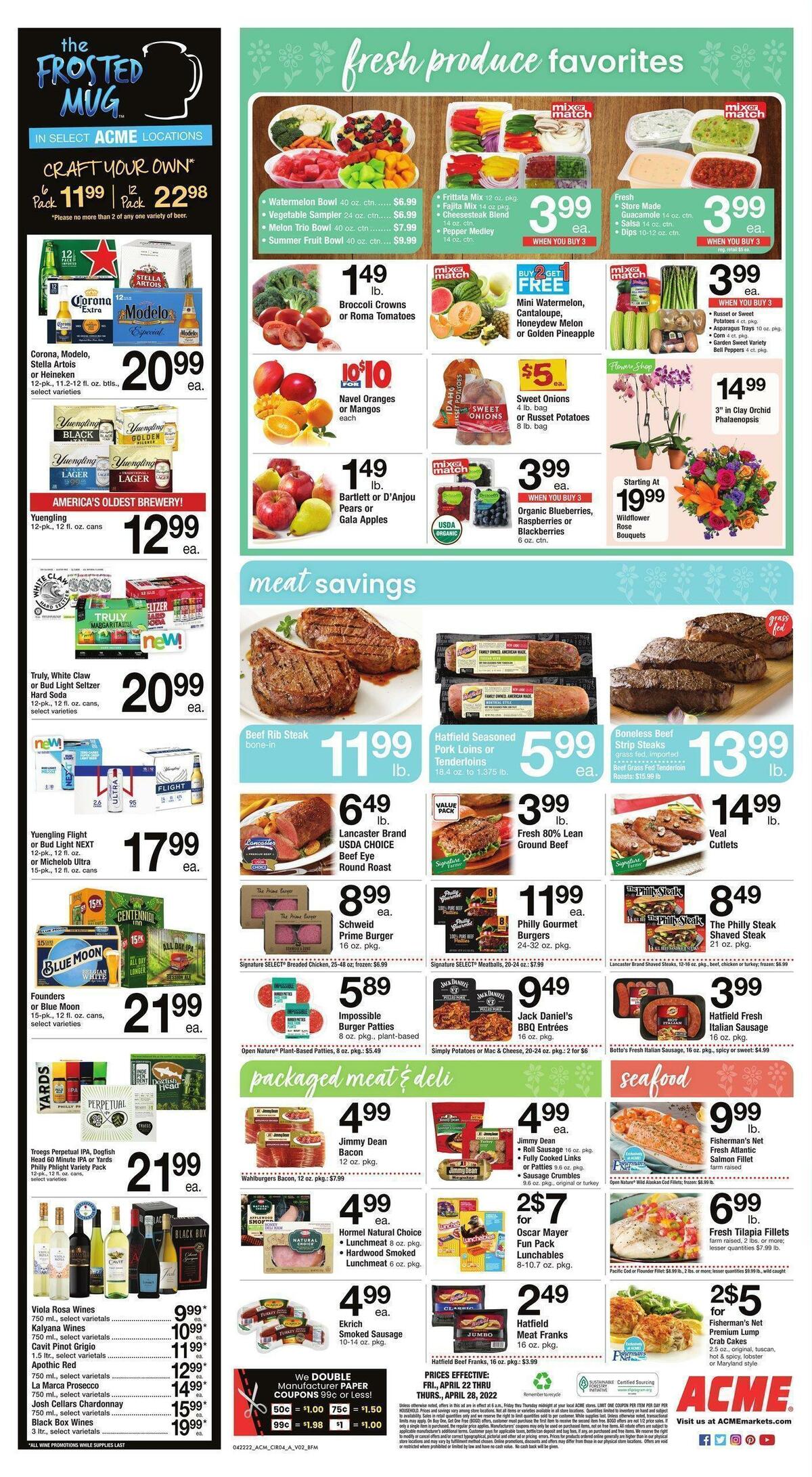 ACME Markets Weekly Ad from April 22