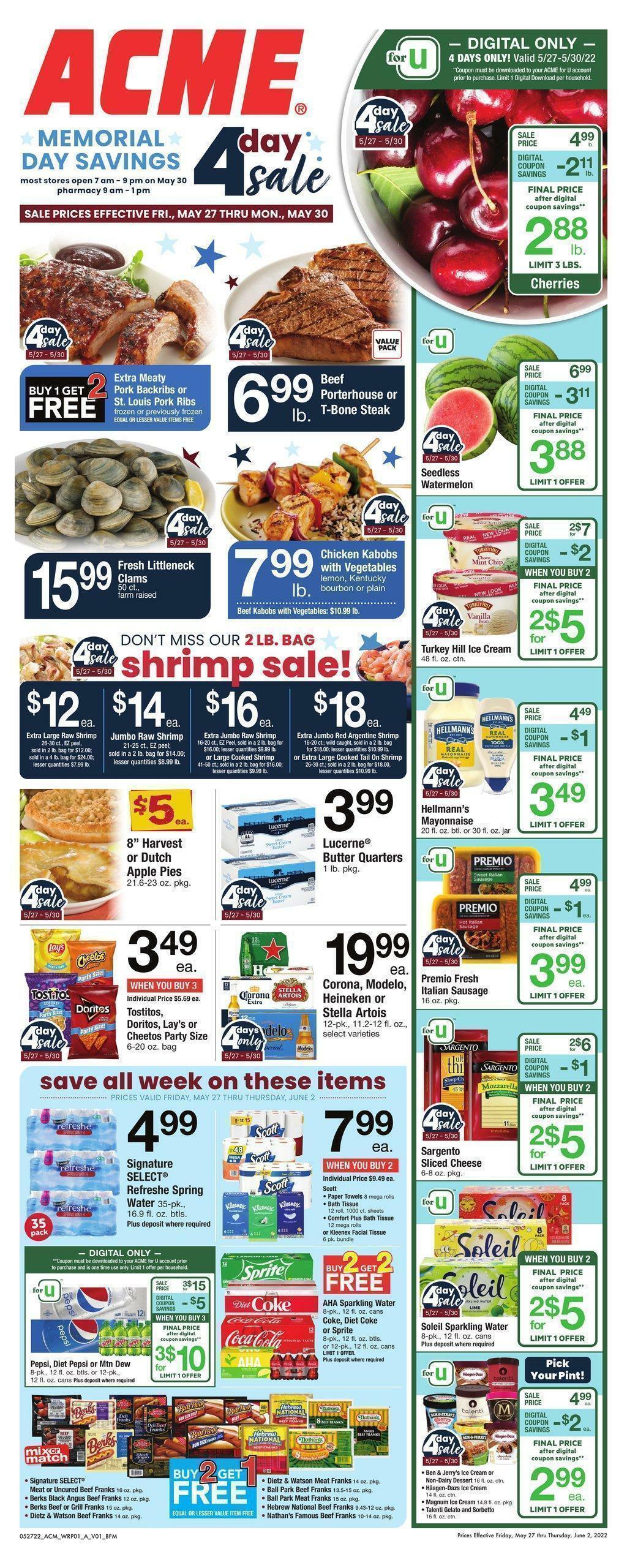 ACME Markets Weekly Ad from May 27