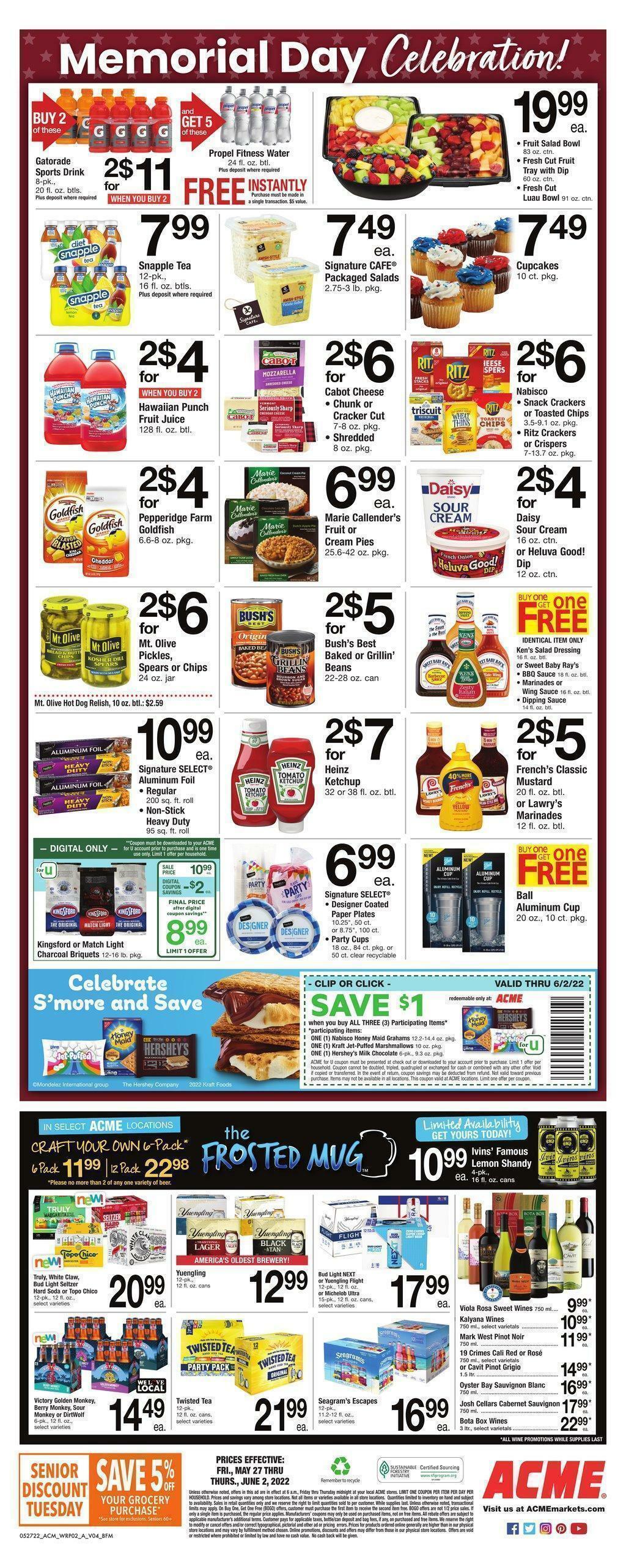 ACME Markets Weekly Ad from May 27