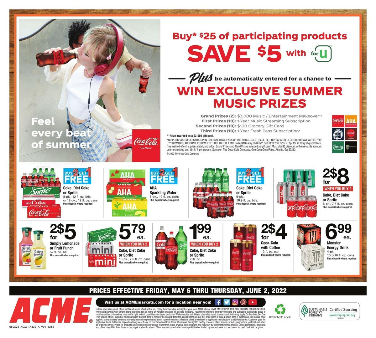 ACME Markets Big Book of Savings Weekly Ad from May 6