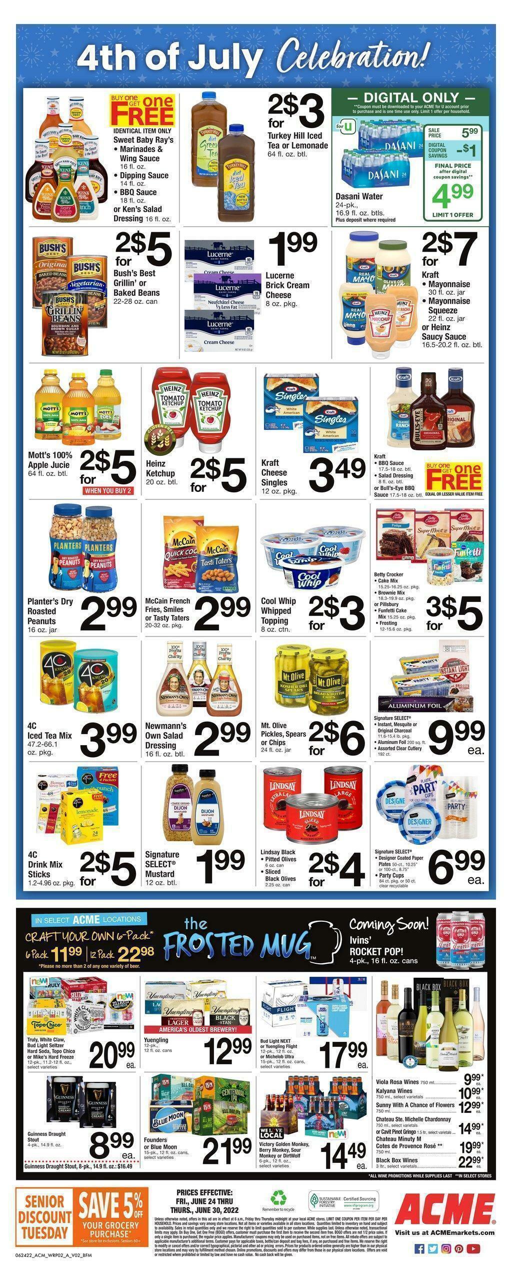 ACME Markets Weekly Ad from June 24