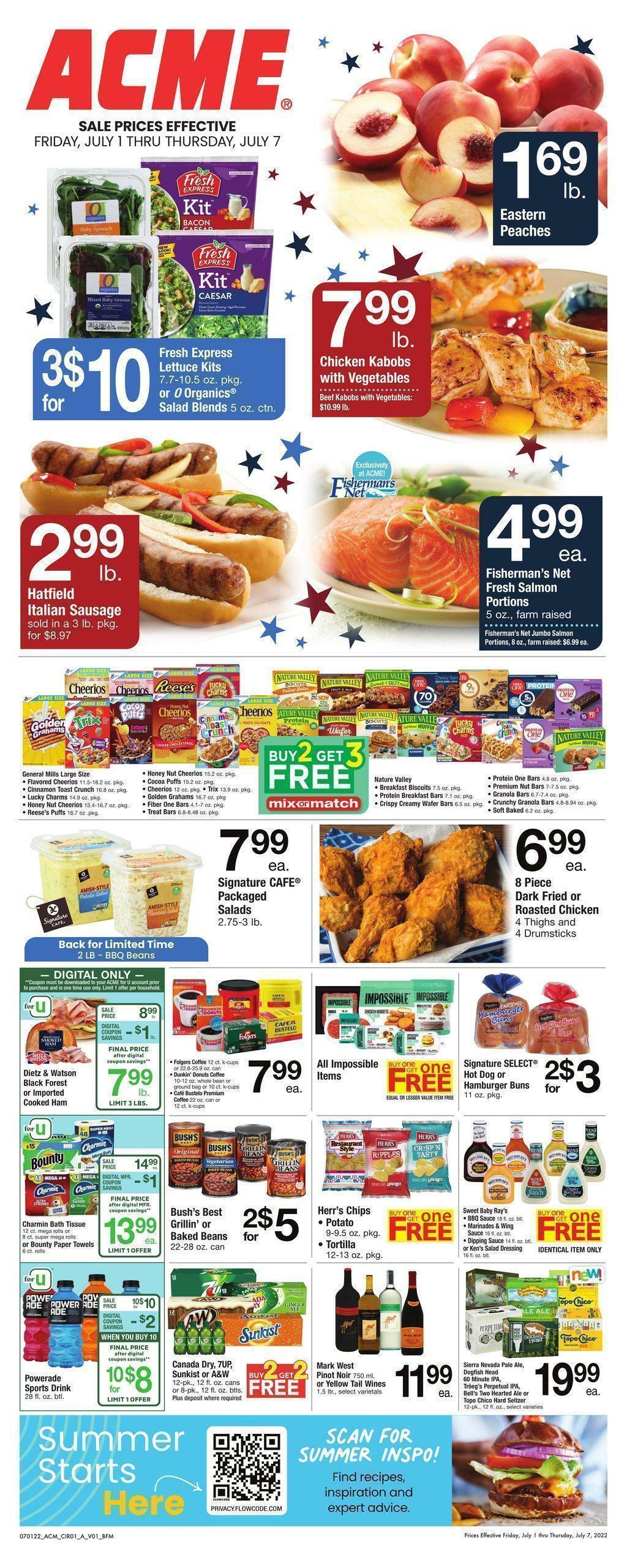 ACME Markets Weekly Ad from July 1