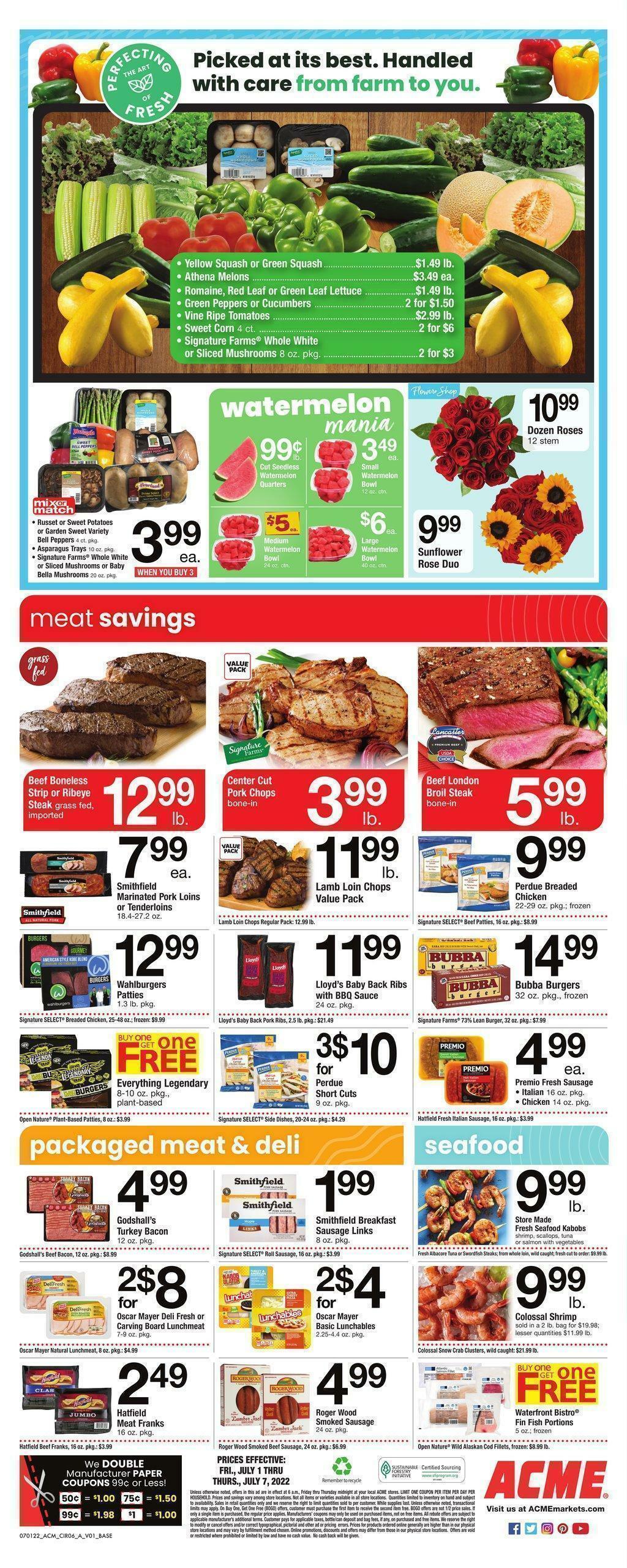 ACME Markets Weekly Ad from July 1