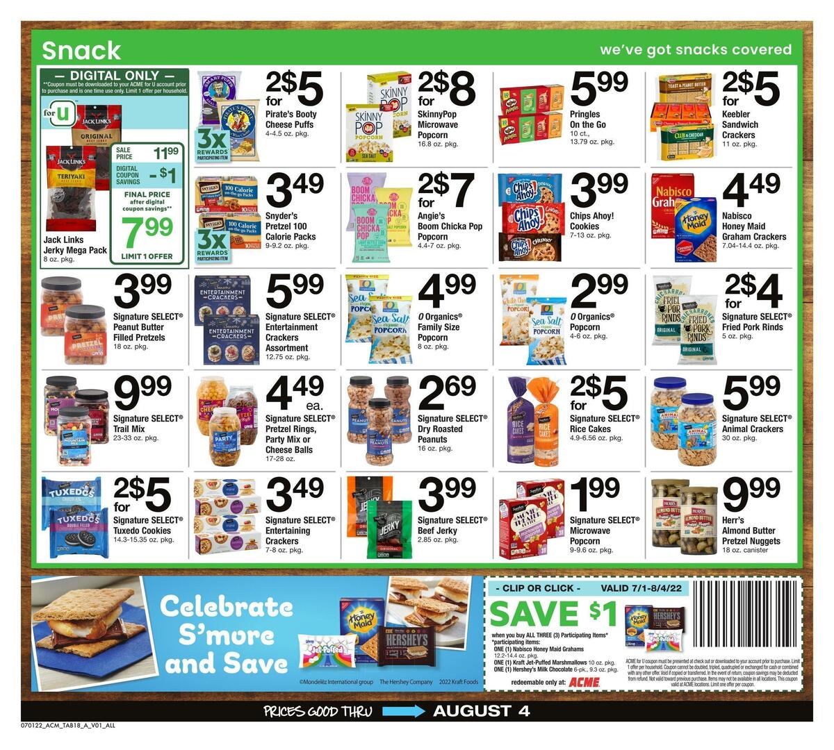 ACME Markets Big Book of Savings Weekly Ad from July 1