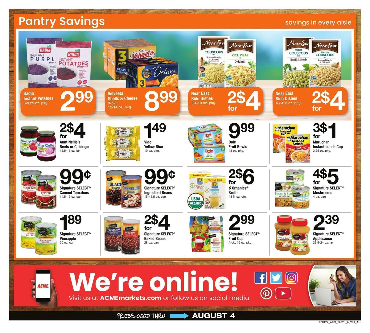 ACME Markets Big Book of Savings Weekly Ad from July 1