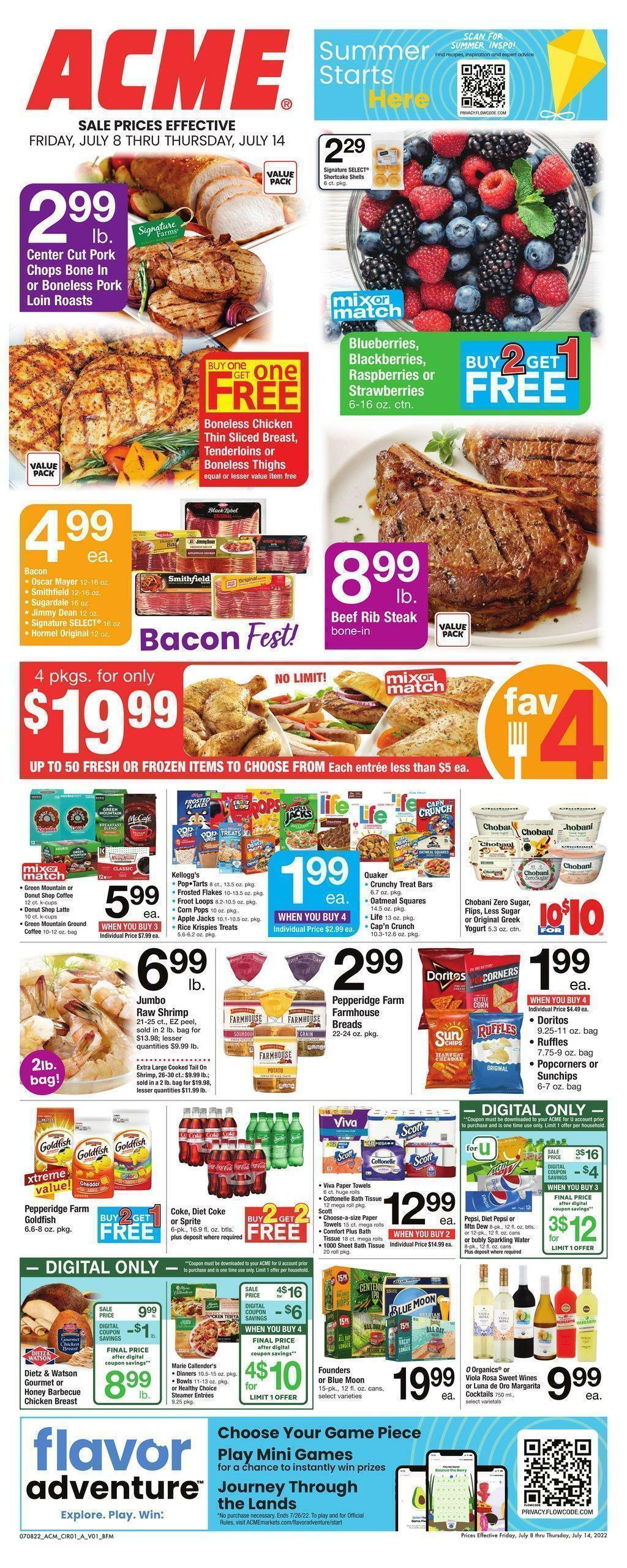 ACME Markets Weekly Ad from July 8