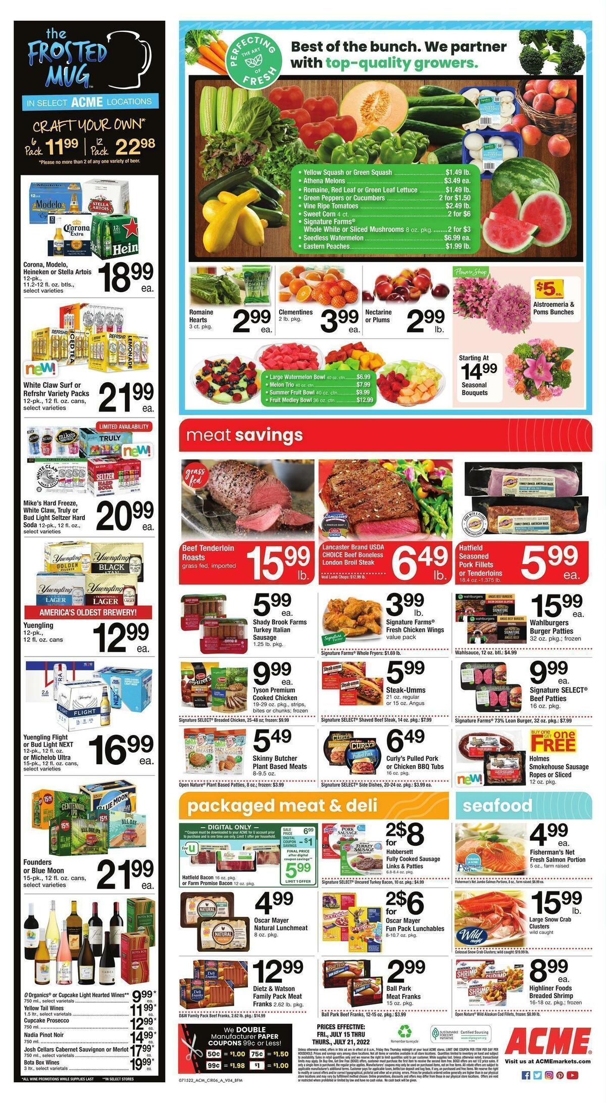 ACME Markets Weekly Ad from July 15