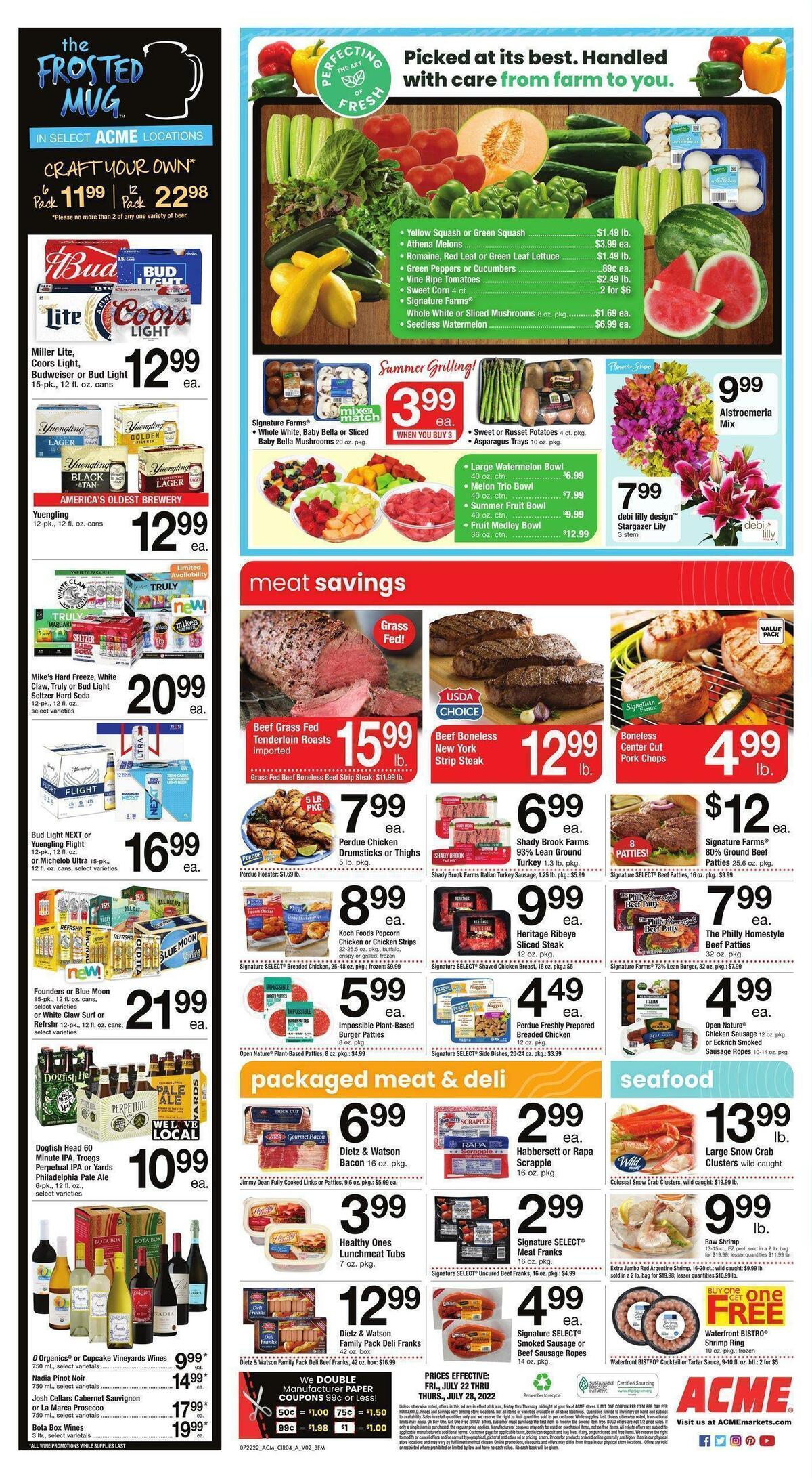 ACME Markets Weekly Ad from July 22