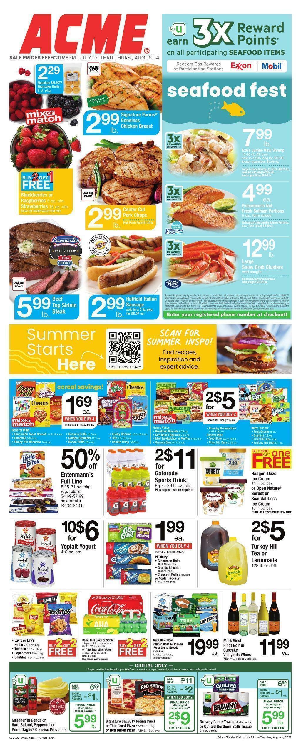 ACME Markets Weekly Ad from July 29