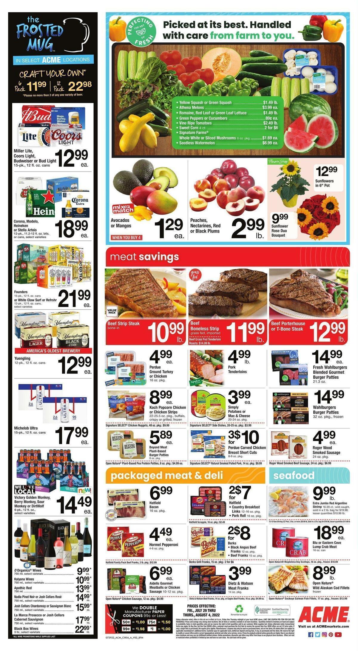ACME Markets Weekly Ad from July 29