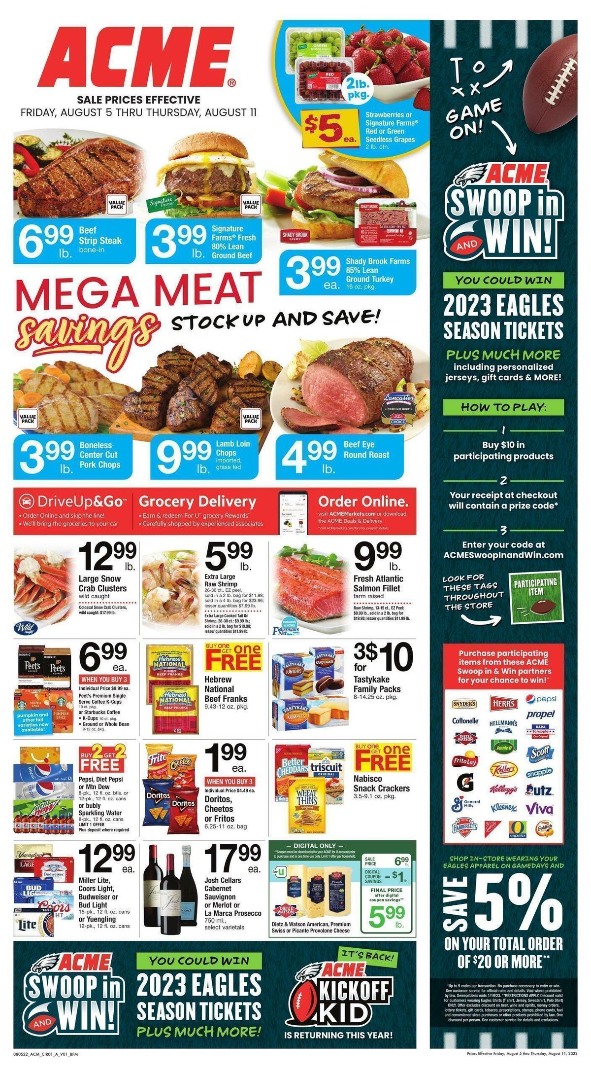 ACME Markets Weekly Ad from August 5