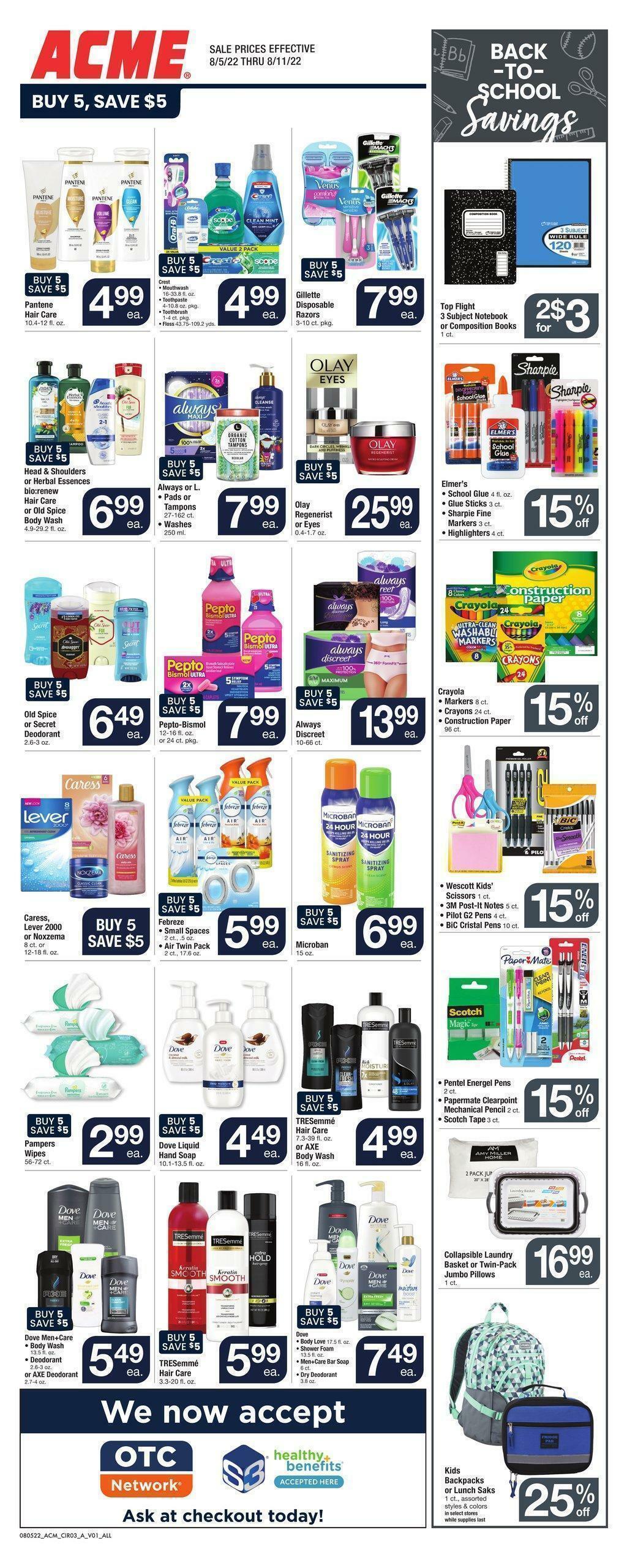 ACME Markets Weekly Ad from August 5