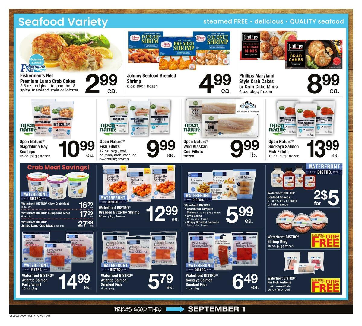 ACME Markets Big Book of Savings Weekly Ad from August 5